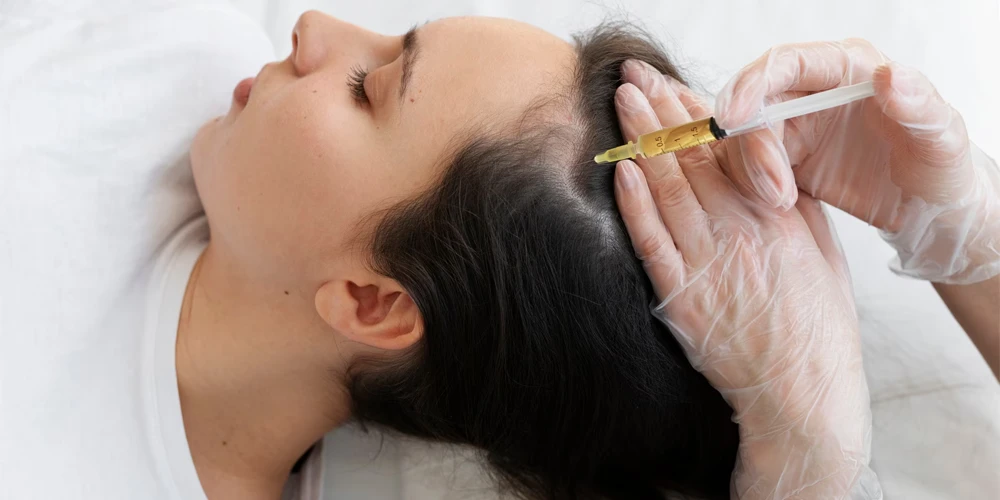 Cura dei capelli dopo la mesoterapia